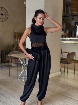 Брюки AURA 4184-164 чёрный