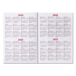 Ежедневник недатированный Calligrata. Vivella, А5, 160 листов, кожзам, чёрный