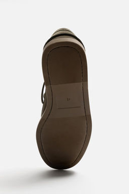 LEATHER DECK SHOES - Zara фото 6