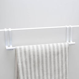 Держатель для полотенец на дверцу, белый