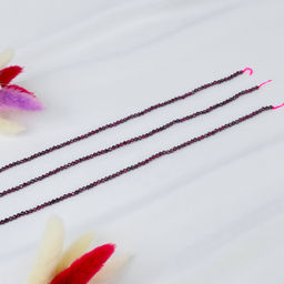 Бусины для украшений из Граната (Альмандин) (110 бусин) 39 см