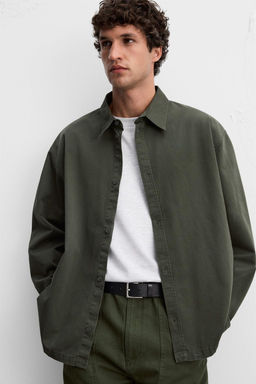 WASHED RELAXED FIT SHIRT - Zara фото 6