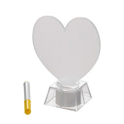 Ночник 3D-светильник с маркером доска для заметок, Сердечко LED, 3?AG10, 10?10?13 см