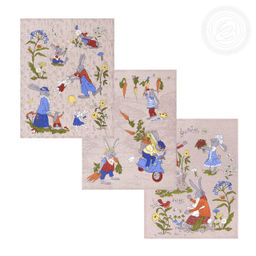 Набор полотенец из рогожки "Морковкино" 45*60/2 шт. - 45*60 Полотенца из рогожки