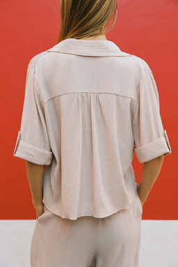 PLEATED DRESS WITH BELT - Zara фото 10