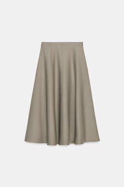 HERRINGBONE LAYERED SKIRT ZW COLLECTION - Zara фото 10