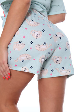 Женская хлопковая пижама с шортами Trikotel  фото 7