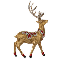 Фигурка декоративная "Олень", L21 W14 H33 см