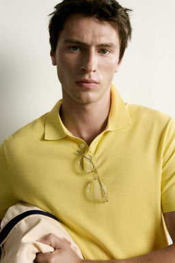 POLO PUNTO REGULAR FIT / Amarillo - Zara фото 6