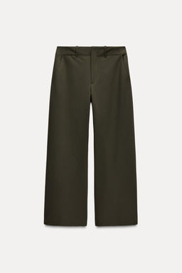 ZW COLLECTION STRAIGHT-FIT TROUSERS - Zara фото 16