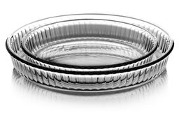 BORCAM Набор посуды для СВЧ 2 предм. (кругл. рифлен, d25+d32) арт.159022SL (1017167)