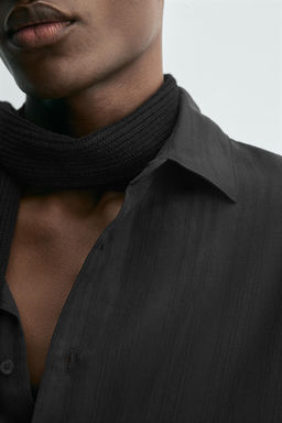 STRIPED JACQUARD SHIRT - Zara фото 6