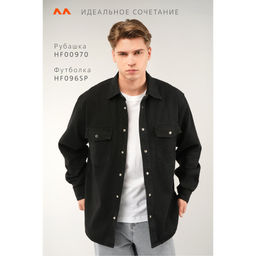 Мужская джинсовая рубашка Happyfox