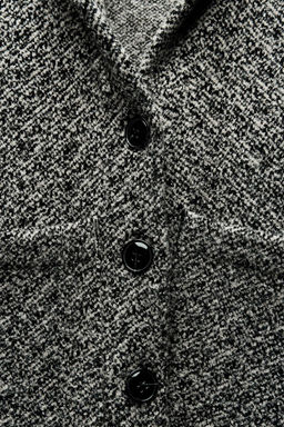 WRAP COLLAR KNIT COAT - Zara фото 10