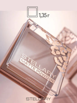 Stellary Компактная пудра Soft matte powder тон S 03 тепло-бежевый  фото 7