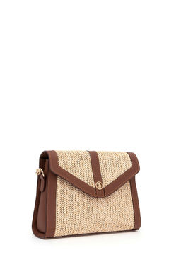 U. S. Polo Assn / Женская бежевая сумка через плечо - U.s. polo assn фото 2