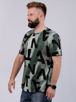 Футболка "ФМ-59" зелёная, трикотаж