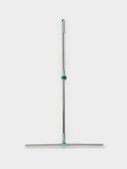 Водосгон для пола, силиконовый, поворотный сгон 60 см, черенок нержавеющая сталь 58-97 см