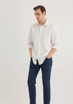 Mavi Cizgili Gomlek  фото 3