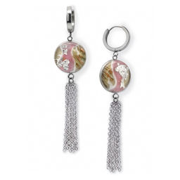 Серьги из муранского стекла