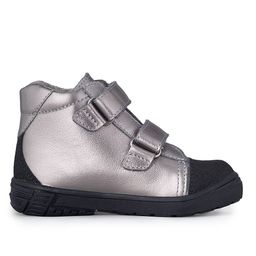 BO-109(55) Ботинки цвет серебристо-черный (байка) - Bottilini фото 4