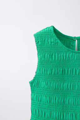 TOP GOMAS SCHIFFLY / Verde - Zara фото 3
