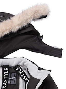 Комбинезон 8з6424 черный шоколад - Nikastyle фото 9