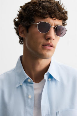 TEXTURED OXFORD SHIRT - Zara фото 5