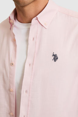 Erkek A__k Pembe Uzun Kollu Basic G_mlek - U.s. polo assn фото 6