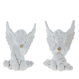 Фигурка декоративная "Ангел", L6,5 W5 H9 см, 2в.