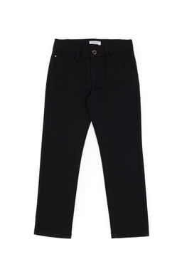 Черные брюки из плотной ткани для мальчика - U.s. polo assn фото 2