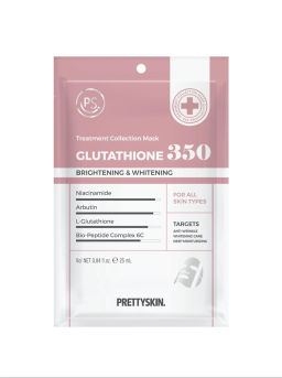 Treatment Collection Mask Glutathione 350 - Тканевая маска для лица с глутатионом, 25 мл