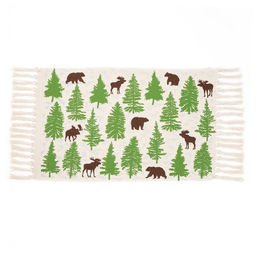 Коврик Лес 70х45 см, 100% хлопок