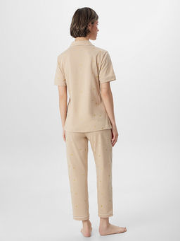 Комплект домашний женский бежевый - Mark formelle фото 3