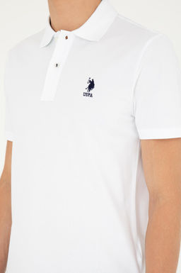 Мужская белая базовая футболка Неожиданная скидка в корзине - U.s. polo assn фото 14