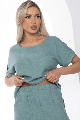 Костюм Летний бриз зеленый К10130 - Lt collection фото 7