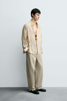 STRIPED SHIRT WITH BOW - Zara фото 4