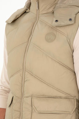 Мужской светлый жилет цвета хаки Неожиданная скидка в корзине - U.s. polo assn фото 7