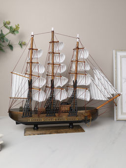 Макет парусного корабля 49х43 см / 9927 /уп 6/ - Галеонтрейд фото 4