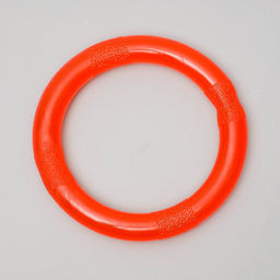 Игрушка Кольцо большое, 14 см, каучук, красная - Пижон фото 2