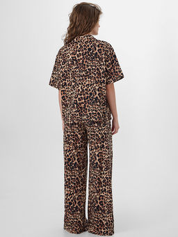 Комплект женский домашний с леопардовым принтом - Mark formelle фото 2