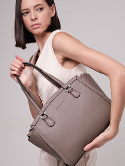 Сумка кожаная Azaro 30690 тауп