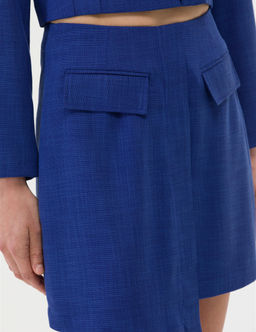 _ndigo A Kesim Dokuma Etek - Pierre cardin фото 6