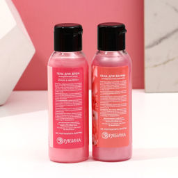 Подарочный набор С 8 Марта!, гель для душа и пена для ванны 2?100 мл, мочалка для тела, Чистое счастье  фото 4