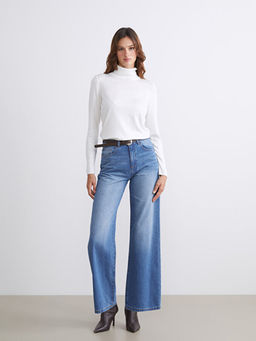 Bal?k?? Yaka Kad?n Triko Kazak