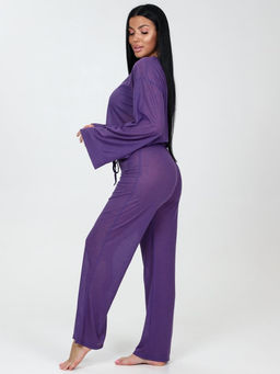 006 Пижама брюки (Фиолетовый) - А-дина фото 4