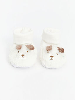 K?pek G?r?n?ml? Erkek Bebek ?orapl? Ev Ayakkab?s? - Waikiki фото 3