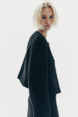 Chaqueta de boucle con strass - H&m фото 4