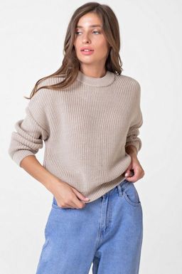 Джемпер вязаный оверсайз - Fly фото 12