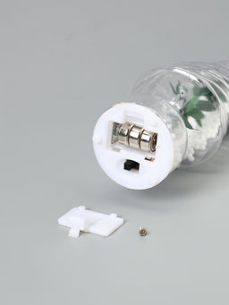 Цена за 2 шт. Фигура светодиодная «Ёлочка», 3 LED, 15×5 см, от батареек AG13×3, свечение тёплое белое